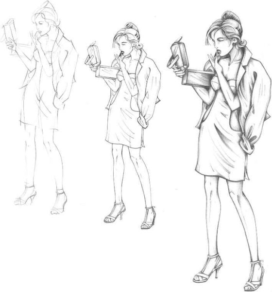 Эскиз спортивного костюма