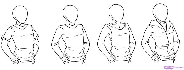 Эскизы мужской одежды