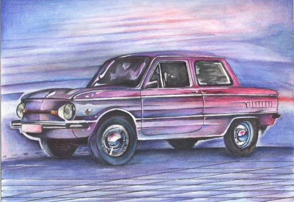 ЗАЗ 968 М рисунок