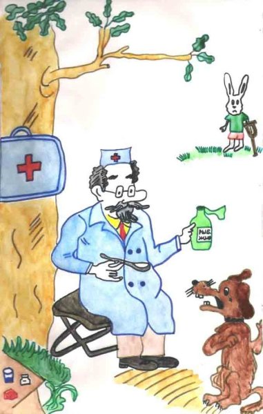 Доктор Айболит попугай