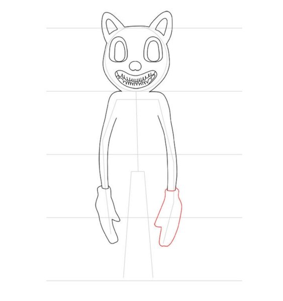 Нарисовать Картун кета