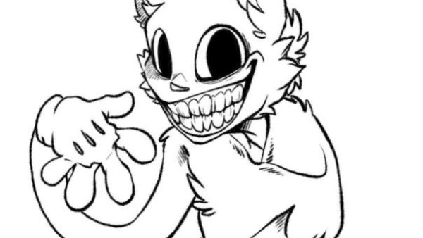 Картун Кэт раскраска