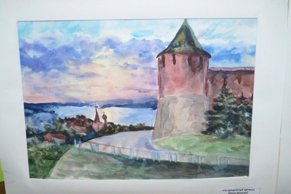 Рисование Нижегородского Кремля