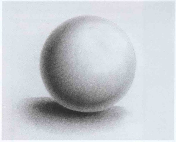 Шар Светотень штриховка