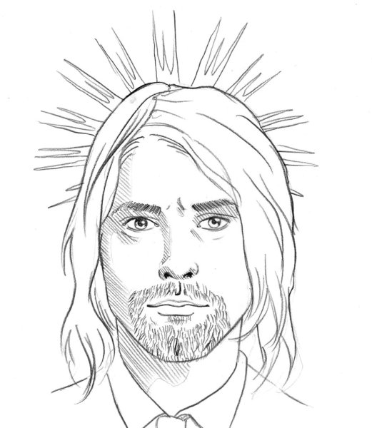 Рисунки Курта Кобейна