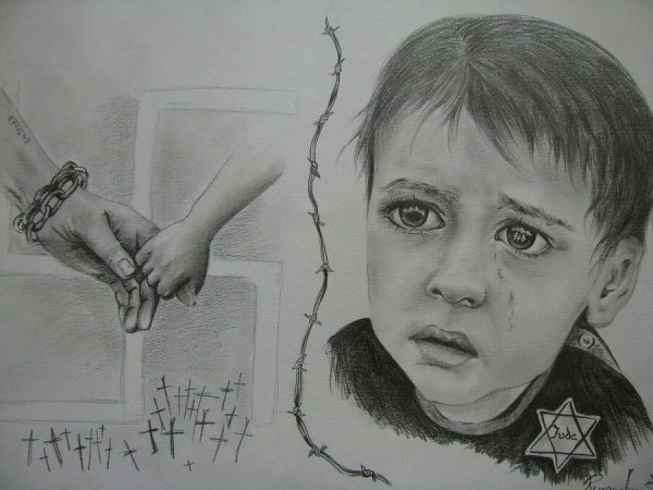 Война глазами детей рисунки карандашом