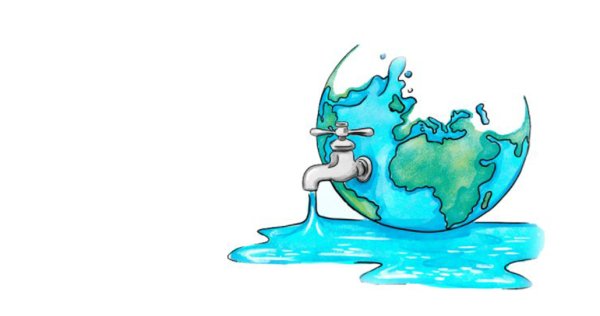 Плакат берегите воду