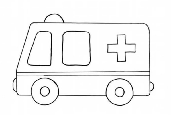 Раскраска скорая помощь