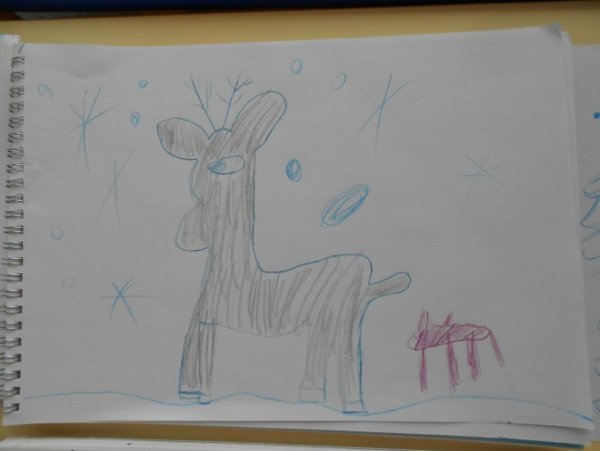 Нарисовать серебряное копытце карандашом