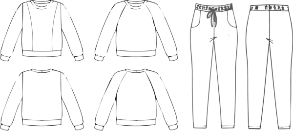 Технический эскиз одежды