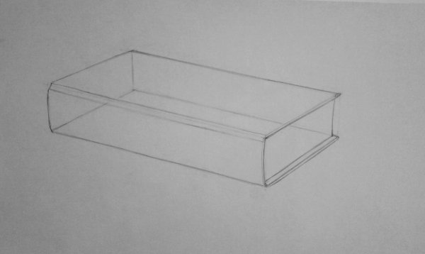 Куб карандашом