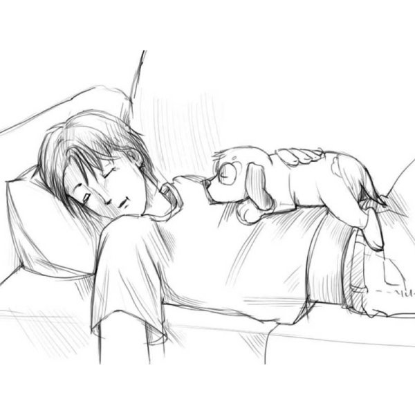 Зарисовки спящих