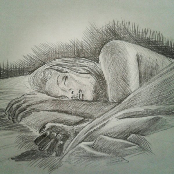 Рисунки карандашом одиночество