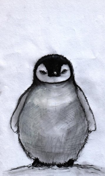 Пингвин рисунок