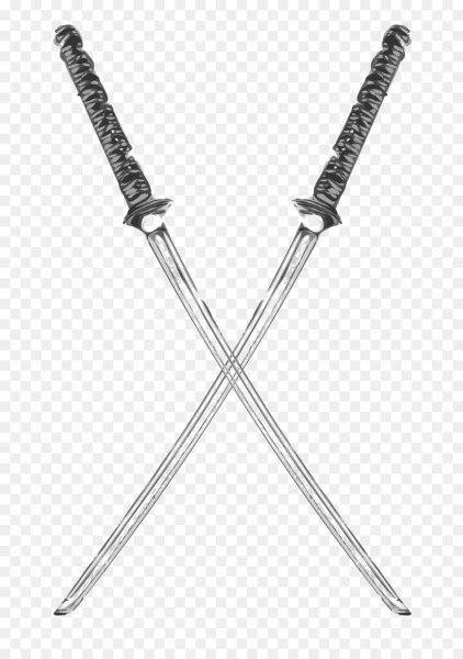 Эскиз катаны