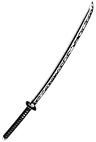 Ниндзято меч чертеж