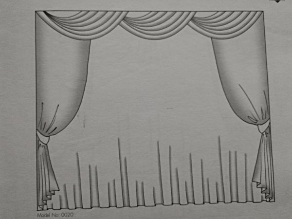 Театральный занавес эскиз