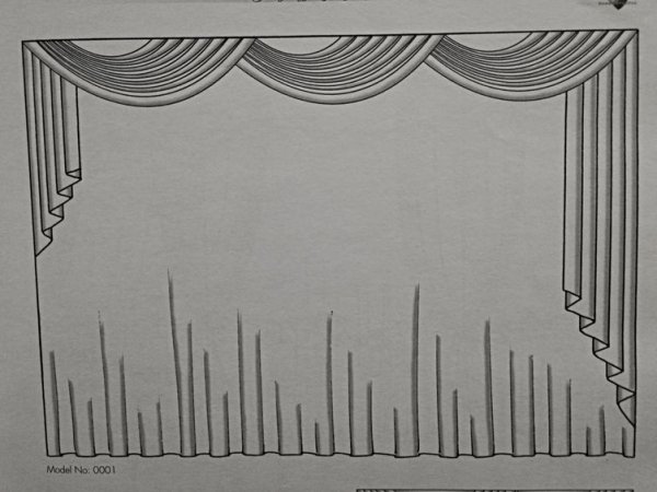 Эскиз занавеса