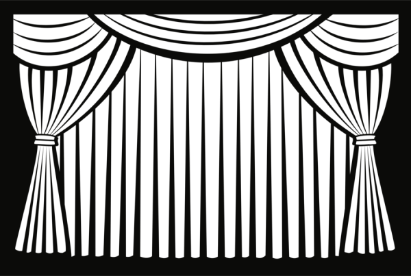 Занавес в театре