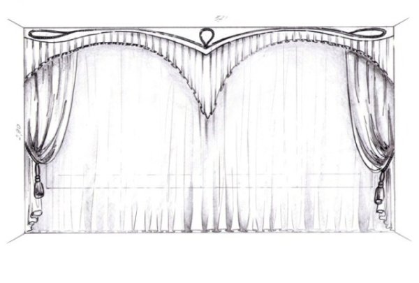 Театральный занавес эскиз