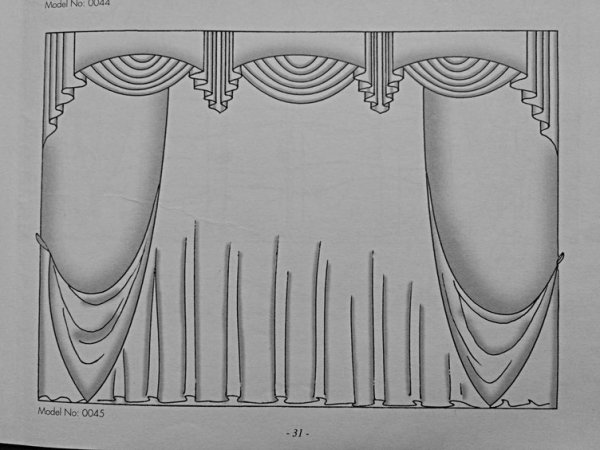 Театральный занавес эскиз