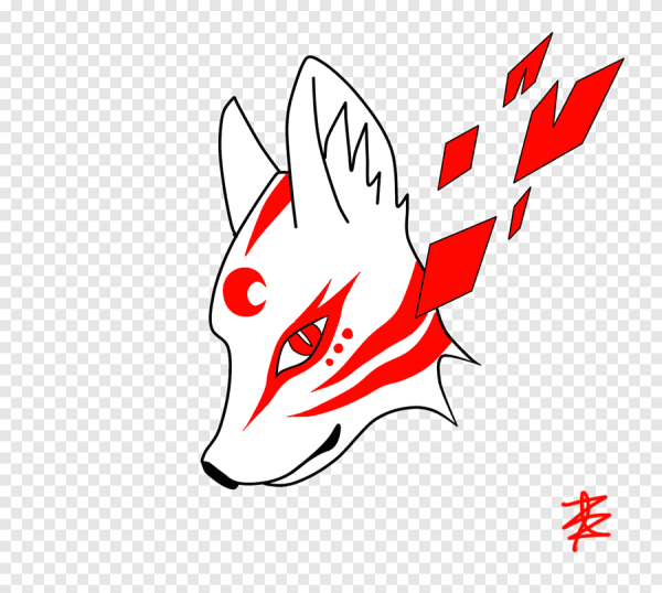 Кицунэ лиса знак