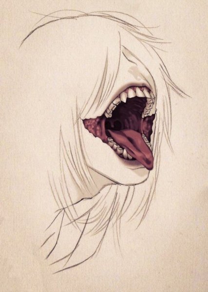 Жуткие рисунки карандашом