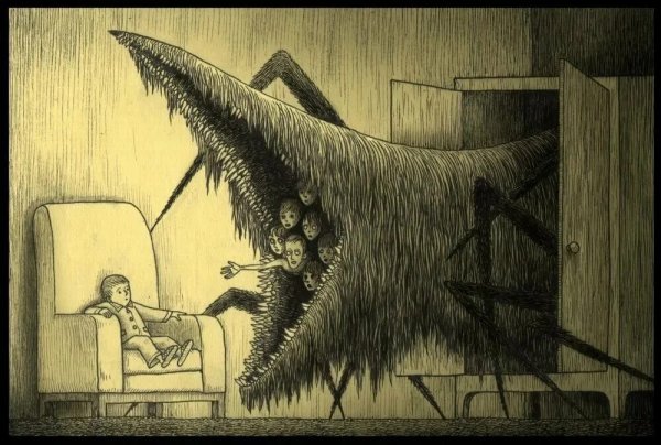 Странные рисунки карандашом