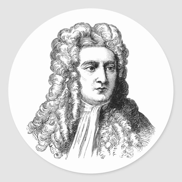 Ньютон в виде рисунка