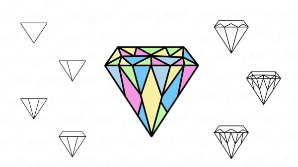 Стилизованные Кристаллы