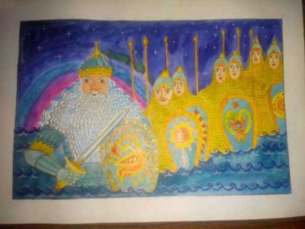 Сказ о царе Салтане 33 богатыря