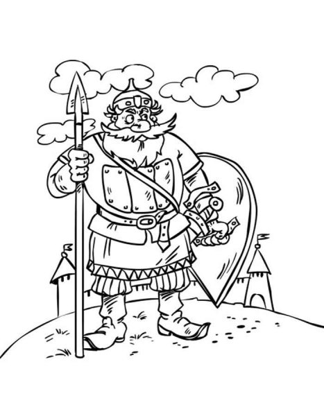 Сказка о царе Салтане Черномор и 33 богатыря