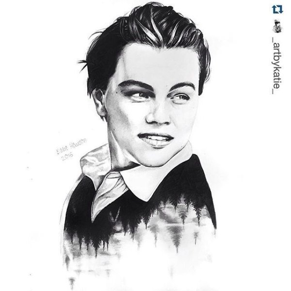 Леонардо ди Каприо портрет