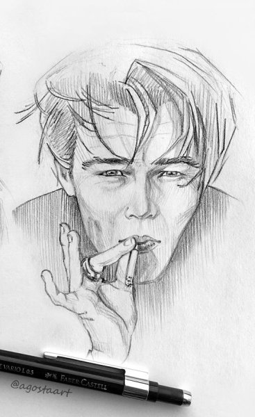 Леонардо ди Каприо портрет