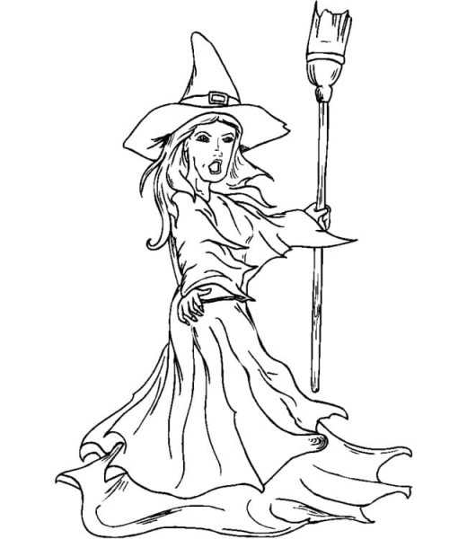 Страшные раскраски