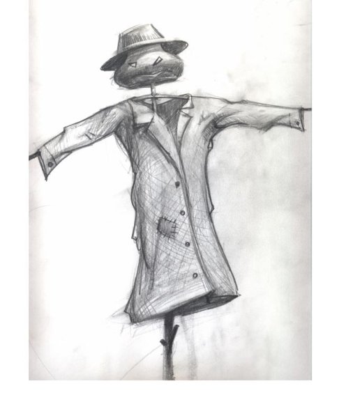 Нарисовать чучело