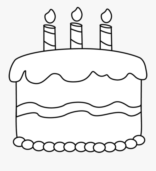 Раскраска торт