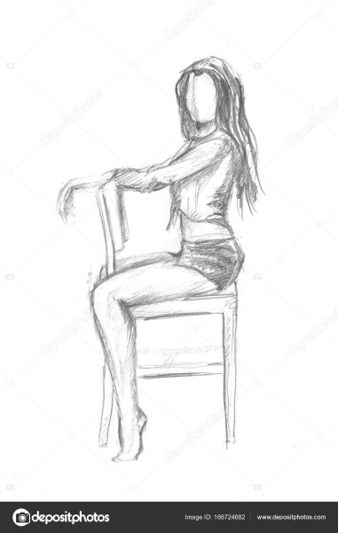 Наброски людей с натуры