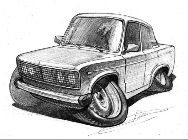 Эскиз ВАЗ 2101