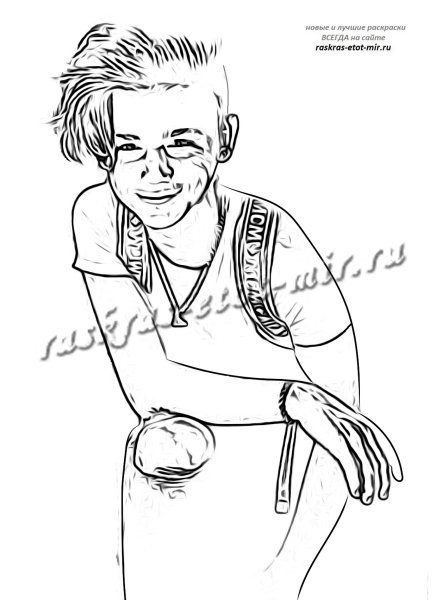 Портрет Дани Милохина