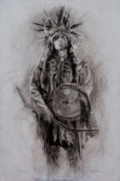 Индейцы контур