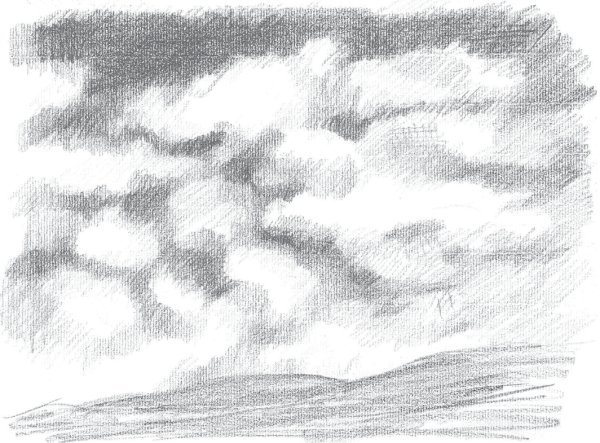 Небо карандашом