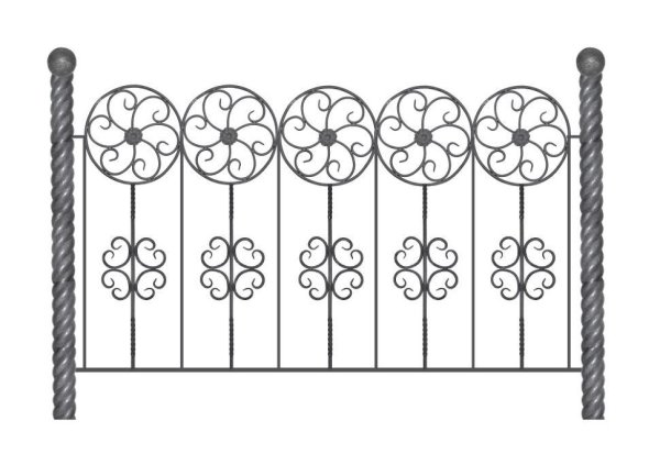 Ограда карандашом