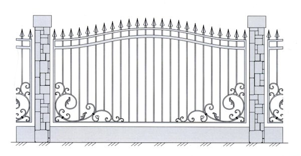 Заборчик карандаши