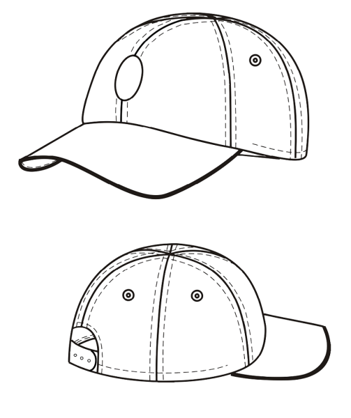 Кепка эскиз