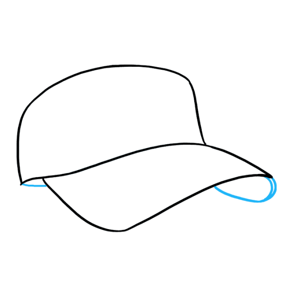 Кепка карандашом