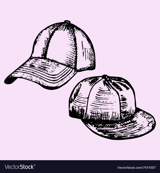 Бейсболка скетч