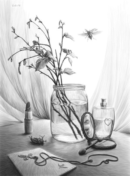 Графика карандашом