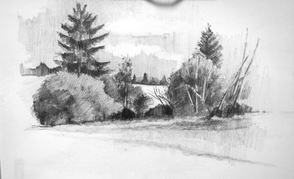 Наброски пейзажа