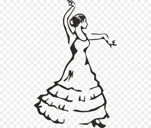 Испанский костюм раскраска